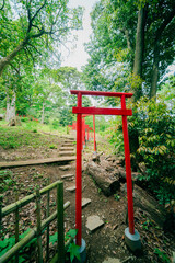 熱海の山の上の神社