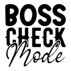 Boss Check Mode