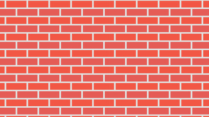 Obraz premium Seamless pattern of red bricks