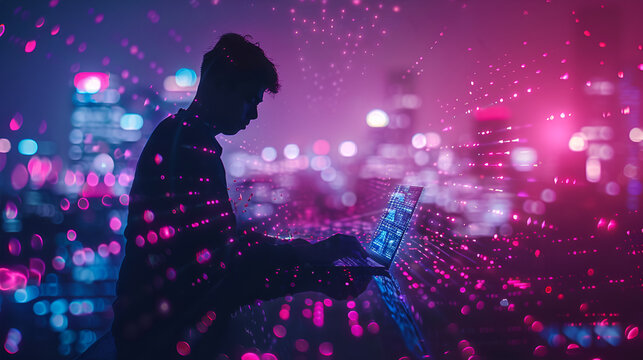 "Unraveling the Digital Kaleidoscope of Internet Network Connections"
