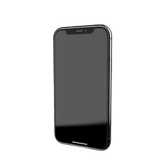 3D Smartphone on white background
