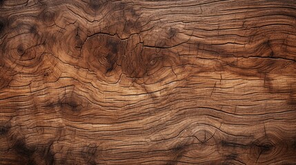 Naklejka premium Exquisite Walnut Tree Bark Texture in Rich Brown