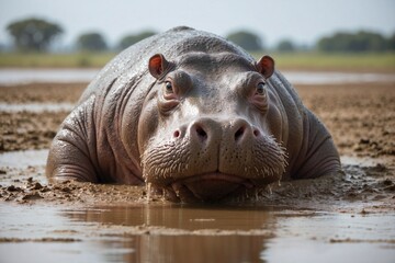 An image of a Hippopotamus