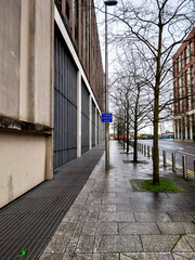 Obraz premium street in the city