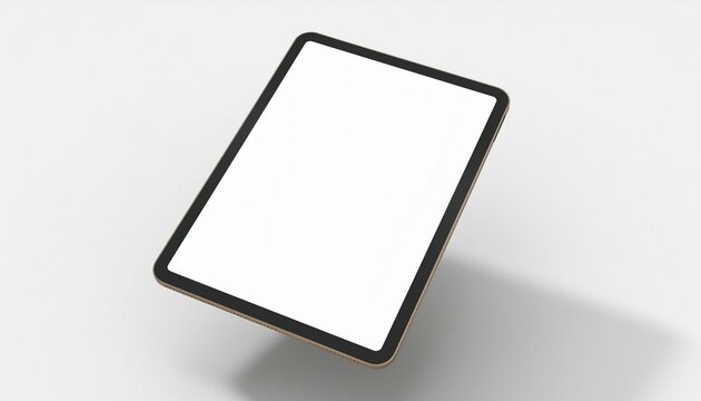 Tablet Mockup for Application Presentation, Web Design or User Interface Design - Template for Representation and Presentation of Design 