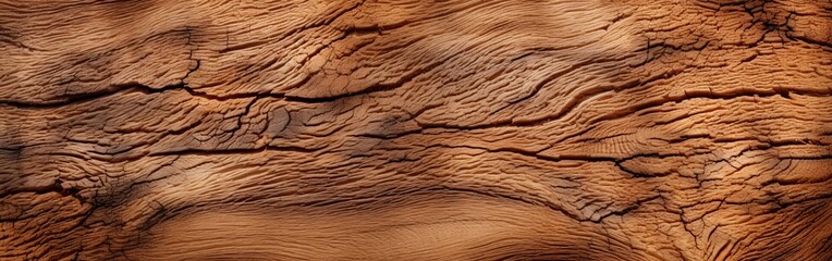 Fototapeta premium Exquisite Walnut Tree Bark Texture in Rich Brown