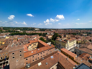 Panoramic View of Verona from a High Point Overlooking the Cityscape