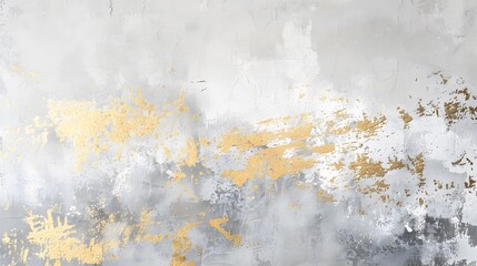 Wall grunge texture.
Abstract artistic background. Golden brushstrokes. Textured background. Oil on...