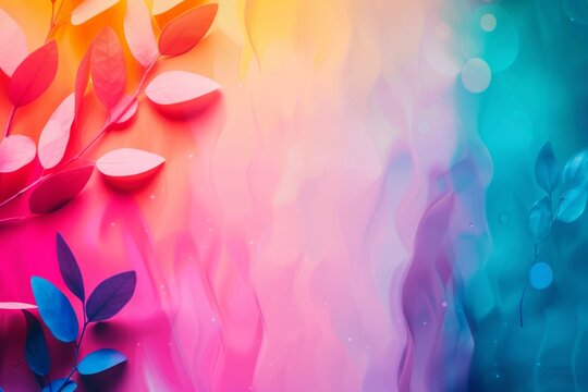 abstract background for S&atilde;o Paulo LGBT Pride Parad