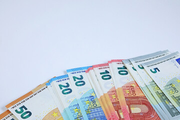 euro banknotes