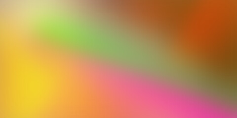 Vivid dynamic blurred ultrawide modern technological multicolored light mix orange brown pink yellow green gray crimson gradient background. Perfect for design, banners, wallpapers. Premium quality