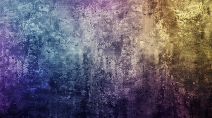 Obraz premium Dark grunge textured background with iridescent tones