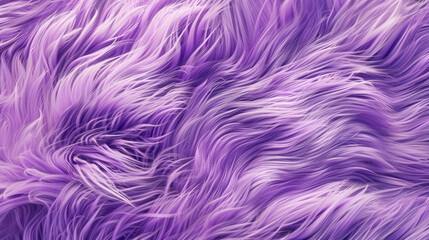 Obraz premium Soft lavender purple fur, textured background