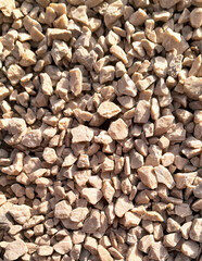 Gravel as nature background.
