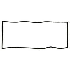 illustration of a blank paper
