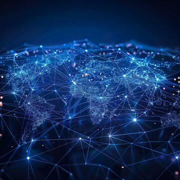 Connecting between the hole world. Cybernet with connections. Illustration about connection 
