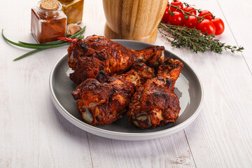Indian tandoori turkey shoulder wing