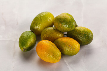 Natural organic sweet and sour Kumquat