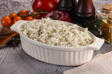 Indian cuisine jeera basmati rice