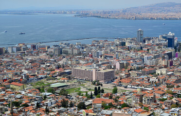 Obraz premium A view from Izmir, Turkey.