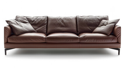 Luxury Elegance: Poliform Sofa Design. Generative AI
