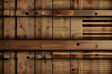 Wooden plan background Generator AI 