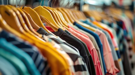 Fototapeta premium beautiful luxury clothing store and shopping mall interior as background
