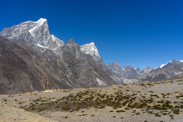 Obraz premium The unforgettable landscape of the Himalayas in Nepal