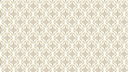 Flat arabic pattern background