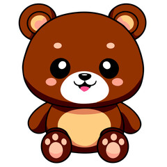 Obraz premium cute bears clean high detailed