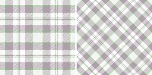 Plaid fabric background of seamless tartan vector with a textile texture pattern check. Set in stylish colors. Easter fashion ideas for a stylish celebration.