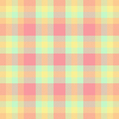 Fabric check tartan of vector pattern textile with a plaid texture background seamless.