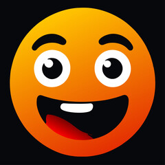 Fototapeta premium emoji background art high