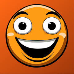 Fototapeta premium emoticon background art hig