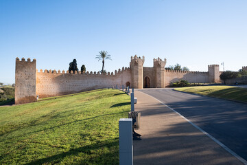 The fortified medieval necropolis of Chellah, located in Rabat, the capital of Morocco, is a...