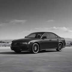 Obraz premium car on the road
