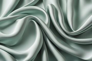 pastel color creased smooth silk