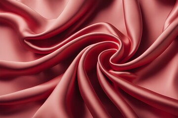 Obraz premium pastel color creased smooth silk