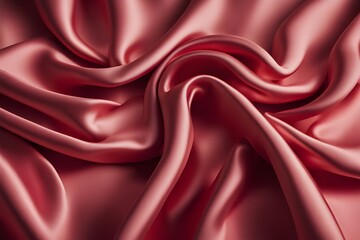 Obraz premium pastel color creased smooth silk