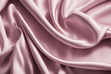 Obraz premium pastel color creased smooth silk