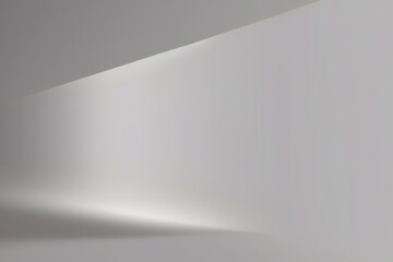 Fondo gris abstracto utilizado para el interior de una habitación espaciosa y vacía. fondo o papel tapiz. - obrazy, fototapety, plakaty