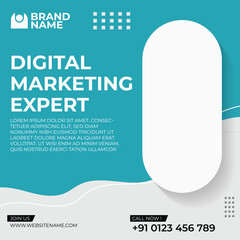 Vibrant Digital Marketing Export Instagram Template