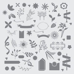 Vector illustration of outdoor activities