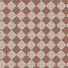 Gingham Pattern Fabric Design