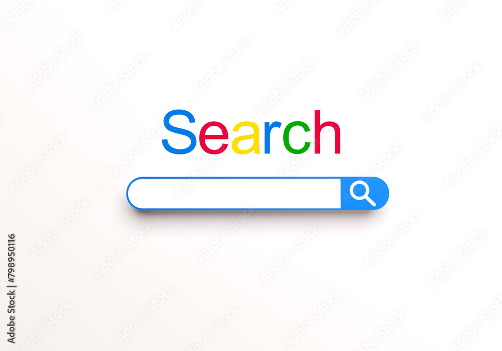 Poster search string. place for typing searching request. search site design element. searching form for we