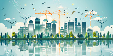 Urban Utopia: Envisioning Sustainable Cityscapes"