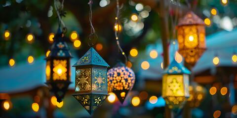 Festive Glow: The Warmth of Ramadan Nights, Lantern Tales: Illuminating the Spirit of the Season"