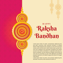 Raksha Bandhan Design Template