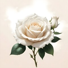 Romantic Wedding Flowers Illustration Digital Painting Floral Background Beautiful Blossoms Design