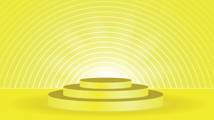 Pastel Color Stage Background Design